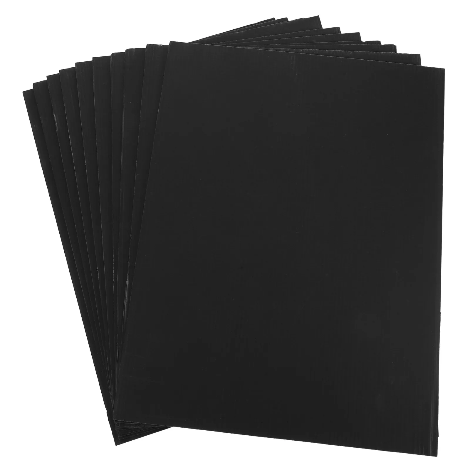 10pcs-black-corrugated-plastic-board-blank-sheets-for-art-craft-school-projects-yard-signs-large-corrugated-sheets
