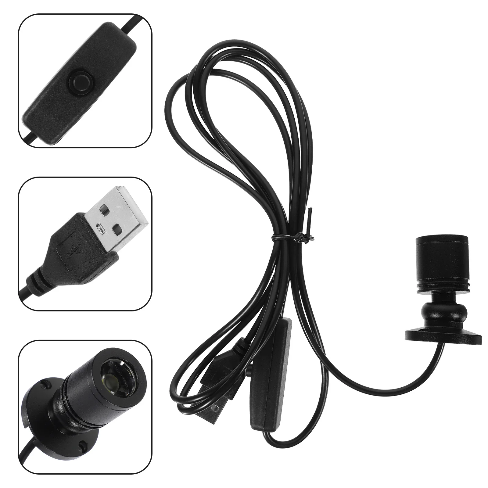 

Small Spotlight for Under Cabinet Jewelry Display LED Mini Spotlight with Stand Bright Indoor Decor Lighting Spot Lights Indoor