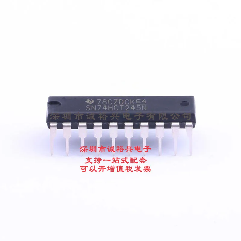 

SN74HCT245 SN74HCT245N,20DIP,IC,1шт.