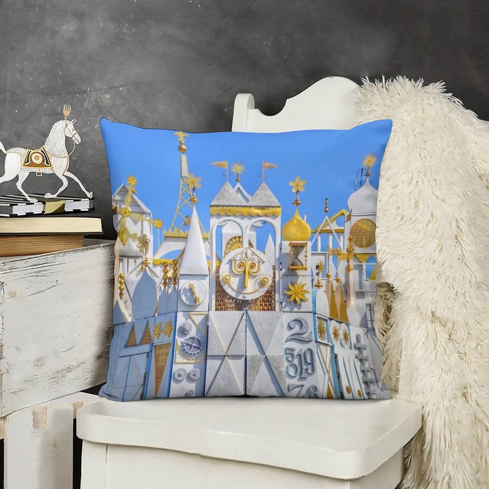 

it's a small world Throw Pillow Cushions For Sofa Luxury Sofa Cushions autumn pillowcase pillow