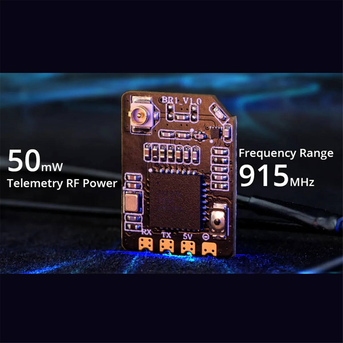

X62A_For Bandit BR1 ELRS 915Mhz Receiver ExpressLRS 915 Built-in TCXO