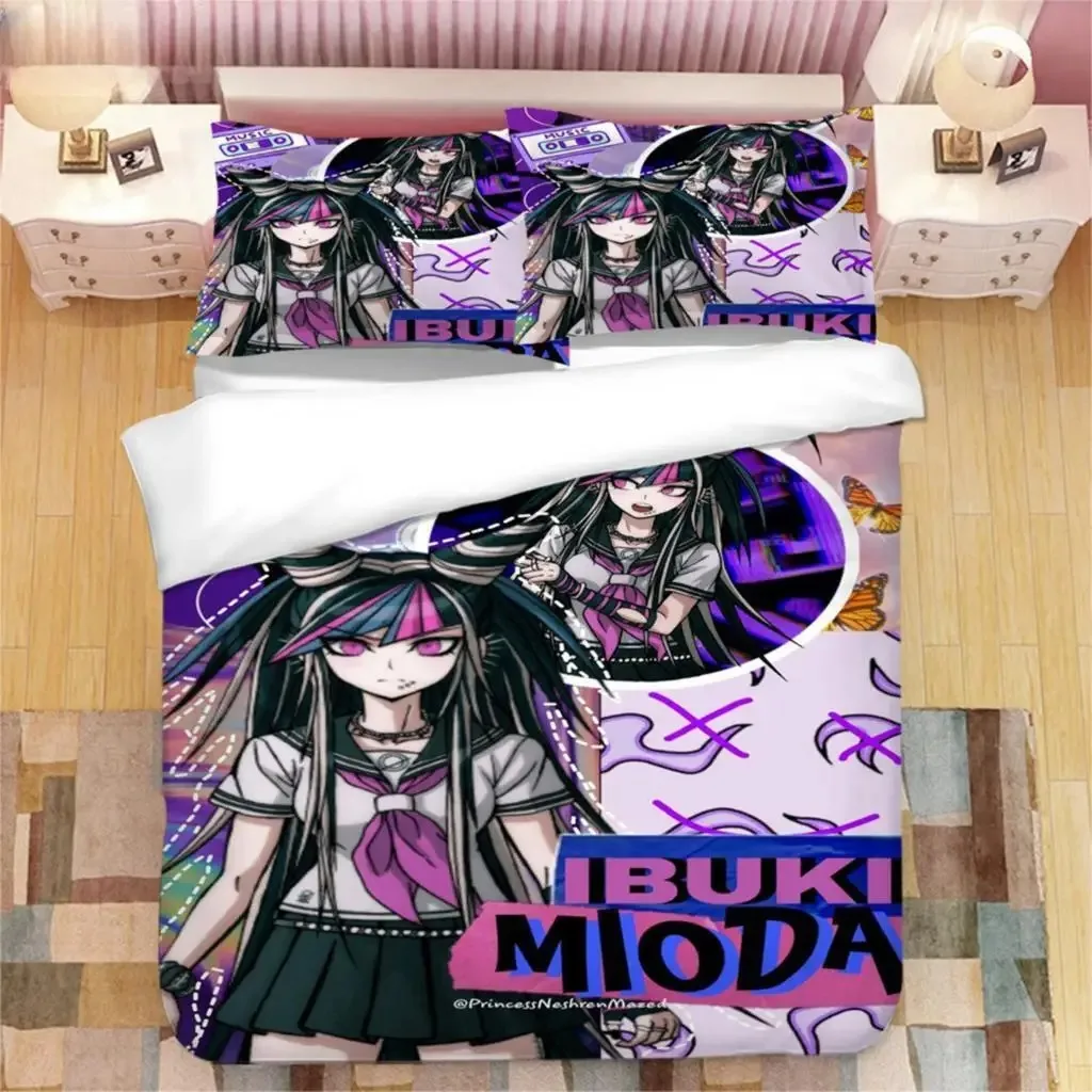 

Fashion Game Anime Hiyoko X Ibuki 3D Printed Bedding Set King Duvet Cover Pillow Case Comforter Cover Bedclothes Duvet Covers