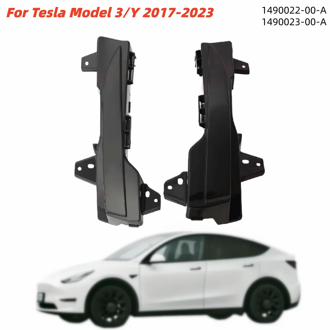 

NEW 1490022-00-A 1490023-00-A Car Lower Bumper Fog Light Cover Fog Lampshade For Tesla Model 3/Y 2017-2023 Accesorios Para Auto