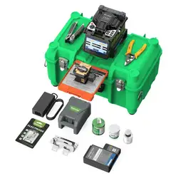 6 Motors Fiber Optic Fusion Splicer FX39 Truck Welding Machine 7800mAh Lithium Battery Splicing Machine With Fiber Cleaver