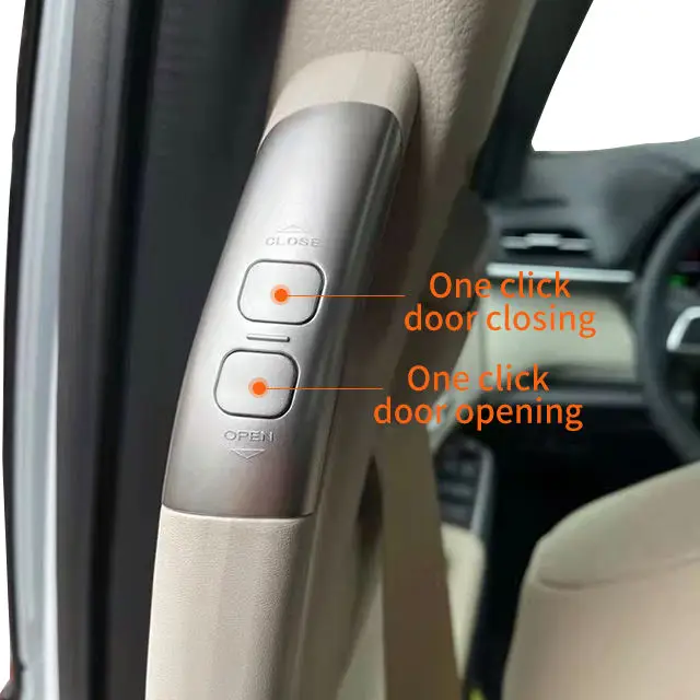 Black chrome trim button switch for Toyota door panel control power lock window operation
