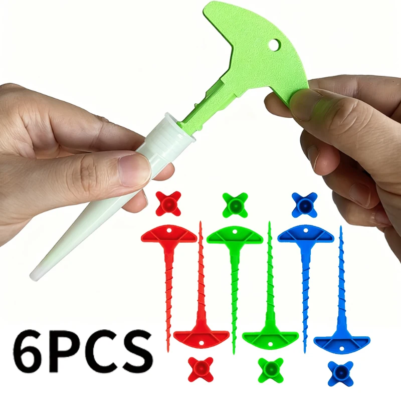 6Pcs Sealant Nozzle Cleaner & Cap Prevents Drying For Glass Caulk Tubes Glue Gun Nozzle Fits For Standard Sizes Handy DIY Tools