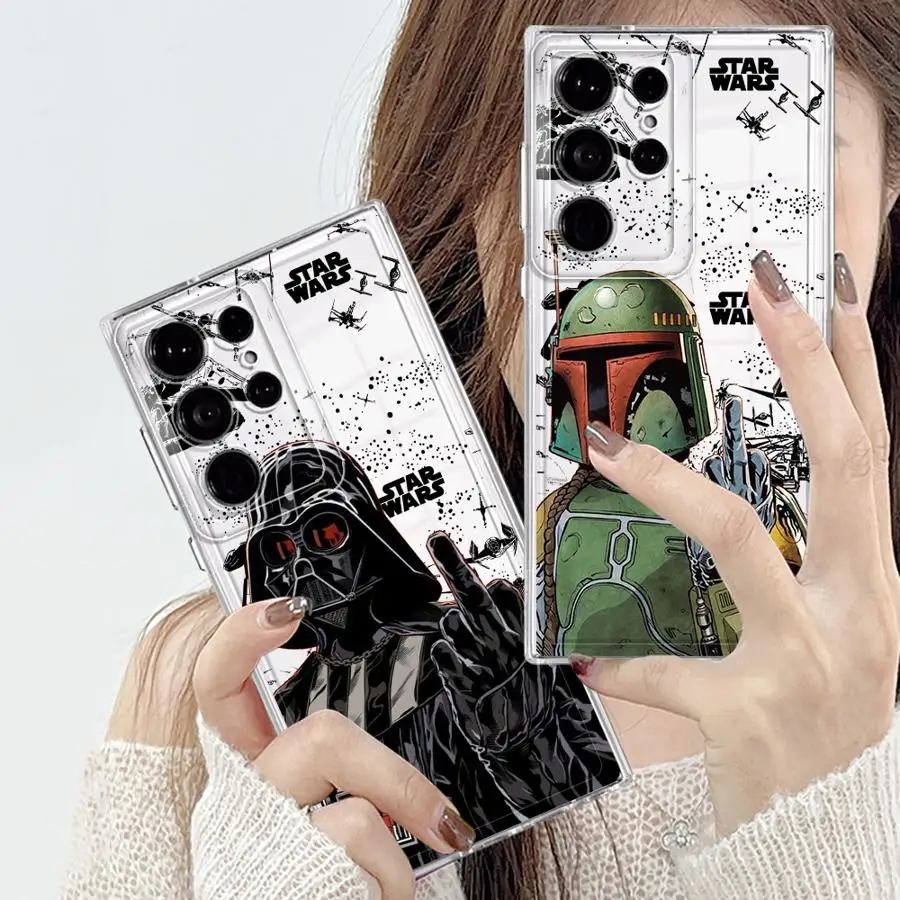 Stars Wars Hero Phone Case for Galaxy S20 S21 S22 S23 S24 S25 Plus S21 S22 S23 S24 S25 Ultra S20 S21 S23 FE Note 20 Ultra 10Plus