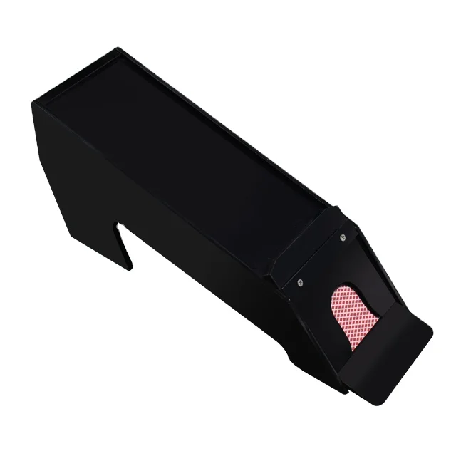 High Quality Superior Quality All Black 8 Decks Playing Cards Plastic Poker Dealer Shoe