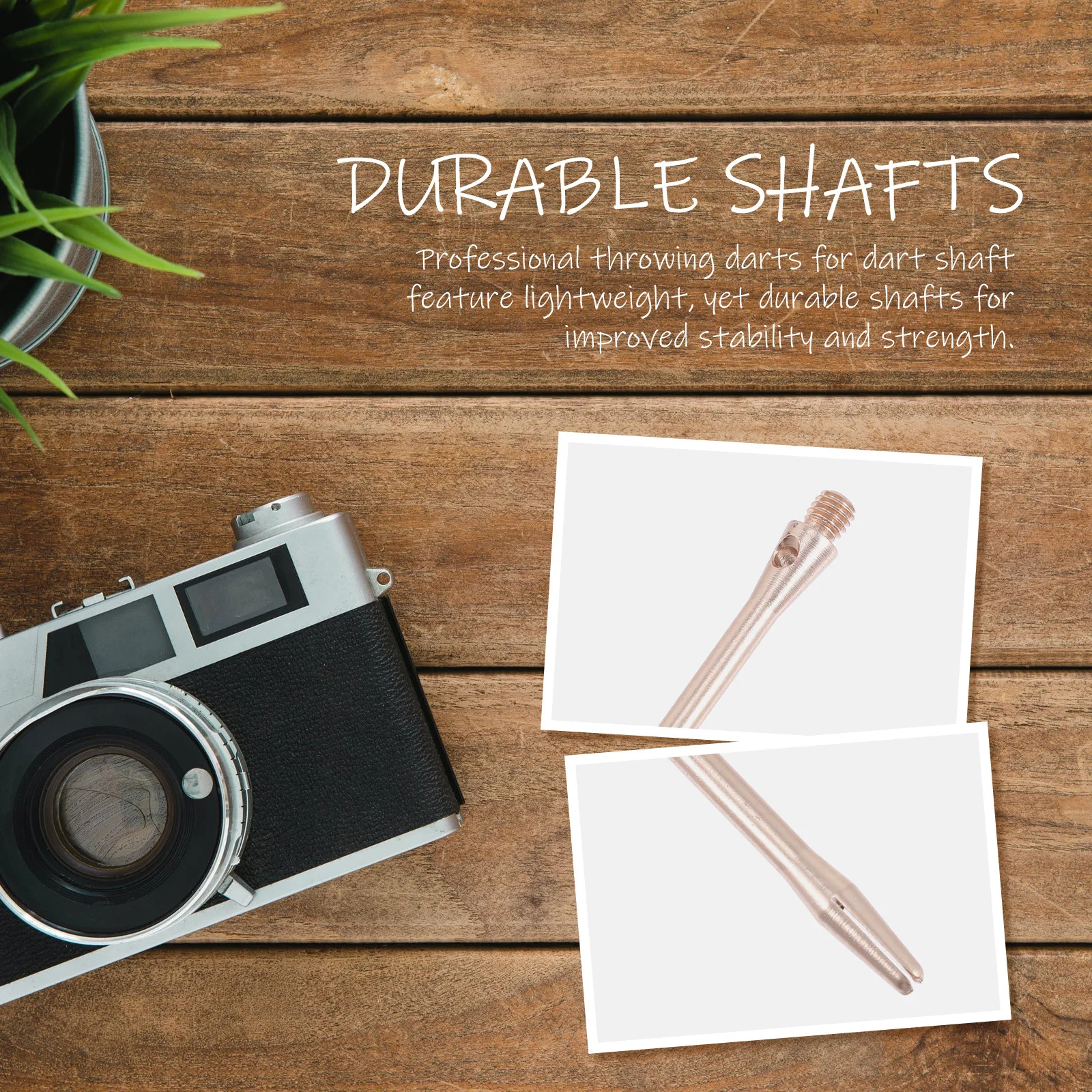 

12pcs Aluminum Shafts Rods Lightweight Durable Replacement Stems For Dart Games Portable Game Supplies Reusable Shafts