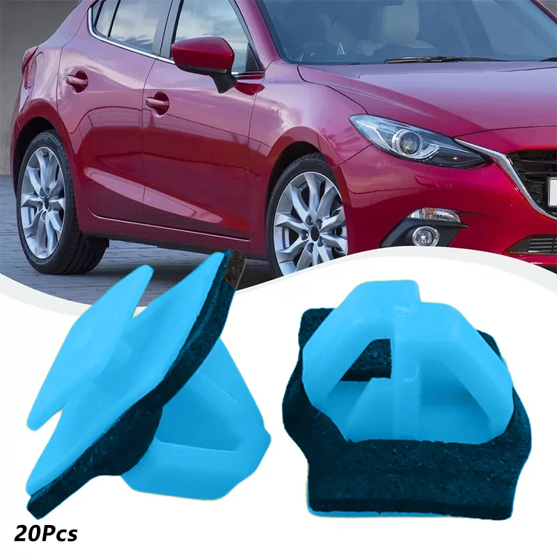 

20pcs Car Exterior Side Moulding Trim Clips For Hyundai Santa Fe Kia Sportage Side Skirt Moulding Exterior Trim Clips Plastic