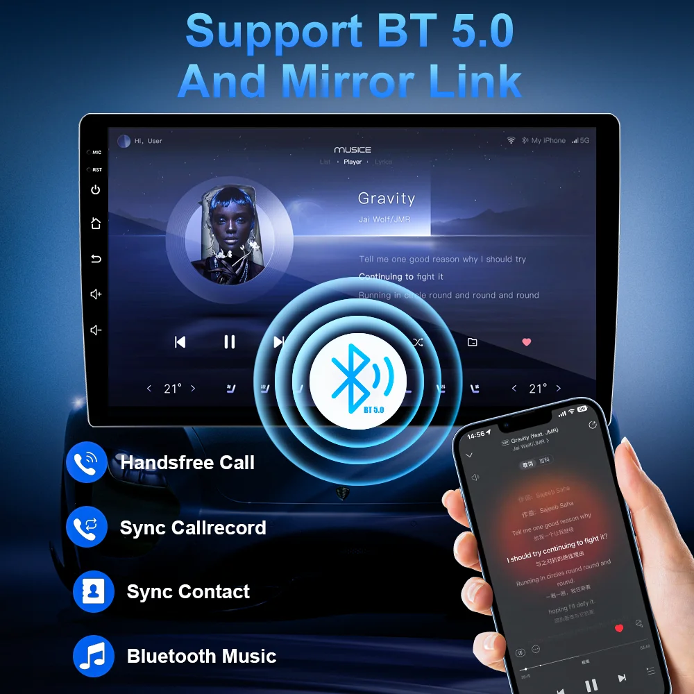 Autoradio 16 Carplay Android Auto For VW Volkswagen Golf VOYAGE G5 2008-2012 SAVEIRO 2009-2013 Multimedia Player Navigation DSP
