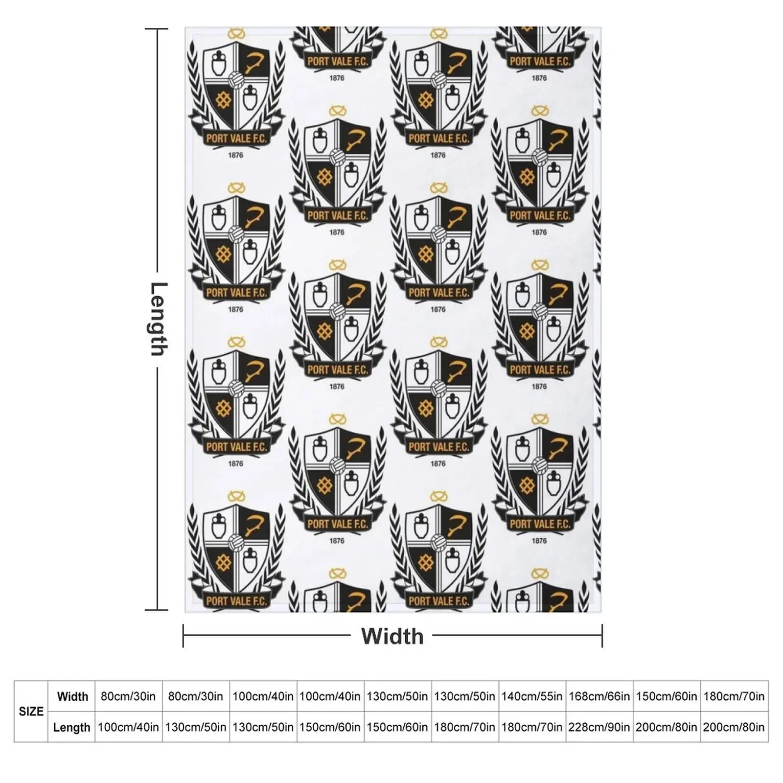 PORT VALE FAN CLUB Throw Blanket Baby heavy to sleep Multi-Purpose Blankets