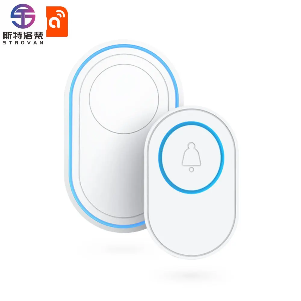 

ZXHK Hot Selling Mutil-Function 85DB Smart Intercom TuyaSmart WiFi Doorbell With Alarm Function PST-DB11