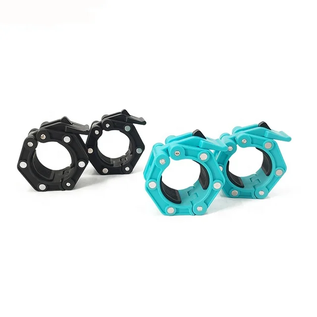 2026 50mm 2 Inch Nylon Strong Magnetic Mount Quick Release Barbell Collar Clamp Clips for Weightliftingpromote sales