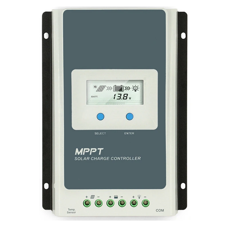 

MPPT Solar Charger Controller 40A 30A 20A 10A LCD 12V24V Auto Regulador For Lead Acid Lithium Batteries(2206AN)