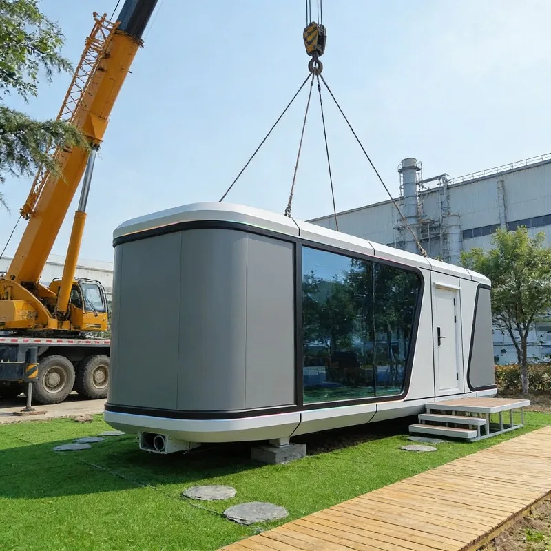 Foldable Expandable Container House 3 Bedroom Sleeping Home Modular Villa for Hotel Capsule Outdoor Use