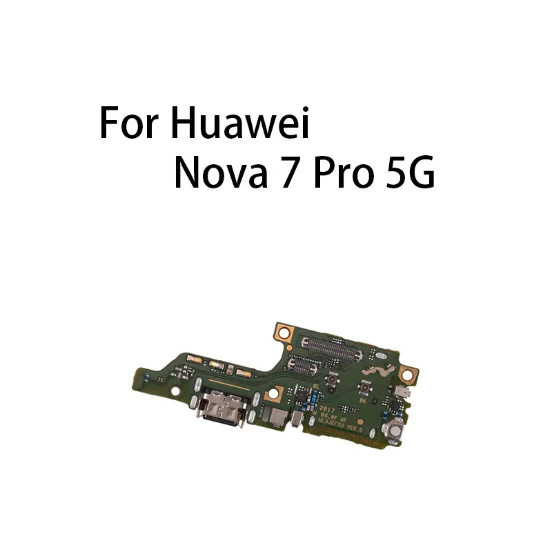 Cabo Flexível Conector da Placa da Porta de Carregamento USB para Huawei Nova 7 Pro 5G