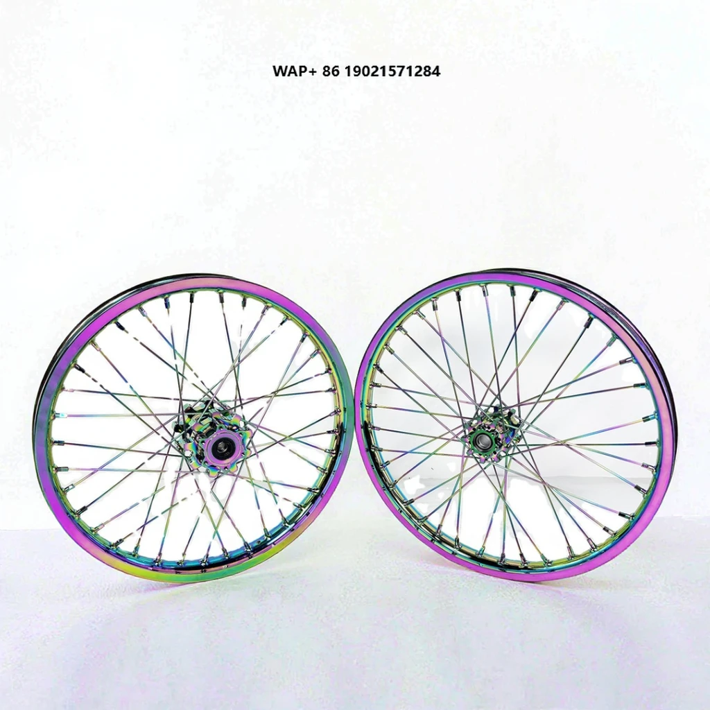 

New Factory Price High Quality 19x1.6-18x1.85 Motorcycle Accessories Aluminum Alloy7116-T6 for Surron Light Bee Wheels