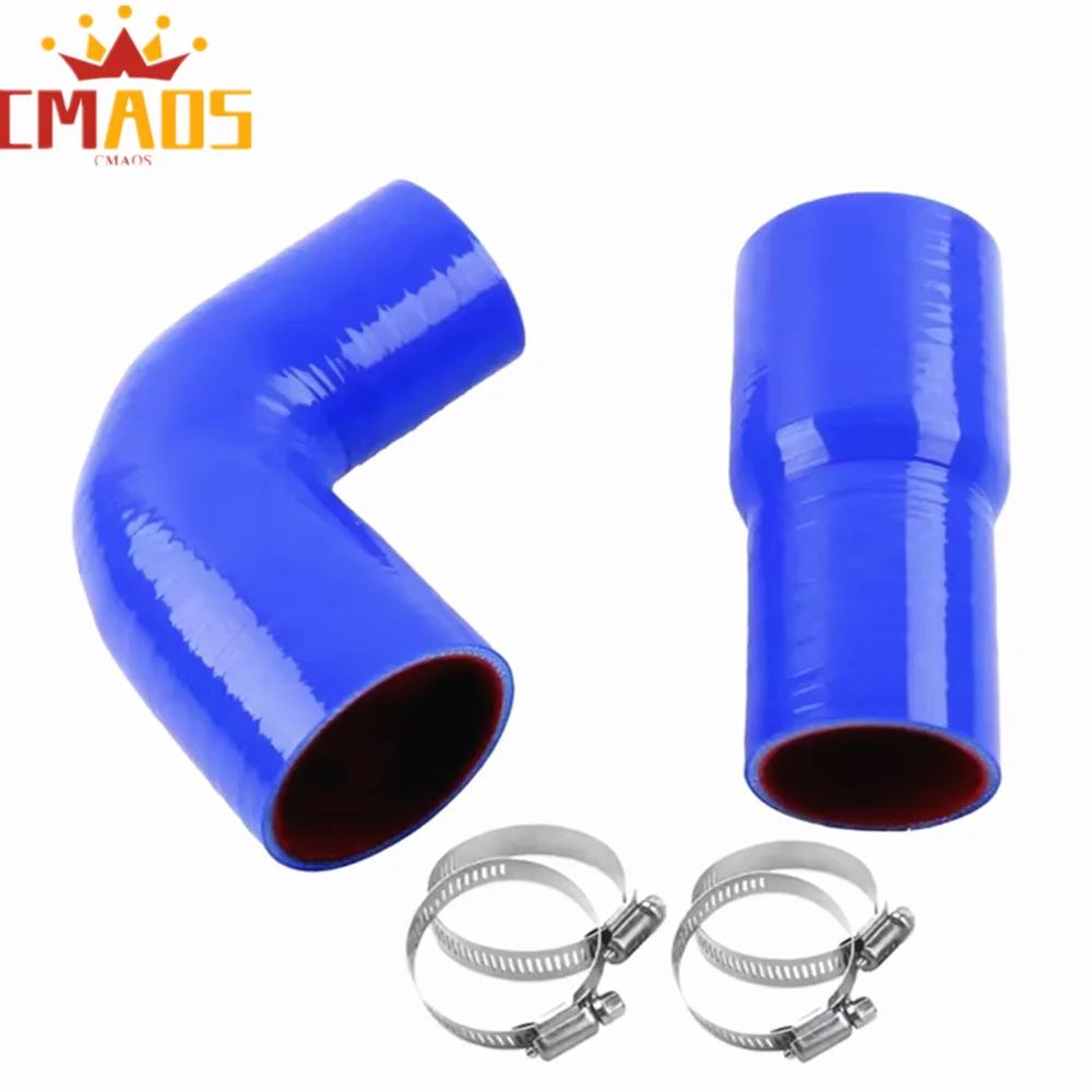 

For BMW 135i 335i 335is E90 E92 N54 N55 Silicone Intercooler Hoses & Clamps Kits 4-PYL hose