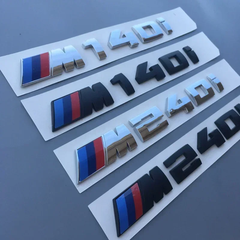 

Special M40i M240i Car Logo Word Mark Series 2 Series Restoration Rear Badge Logo Car Stickers Black Tailgate