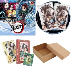 Wholesales Demon Slayer Collection Cards Booster Box Infinite Confrontation Watermelon Society Rare Anime Girls Trading Cards