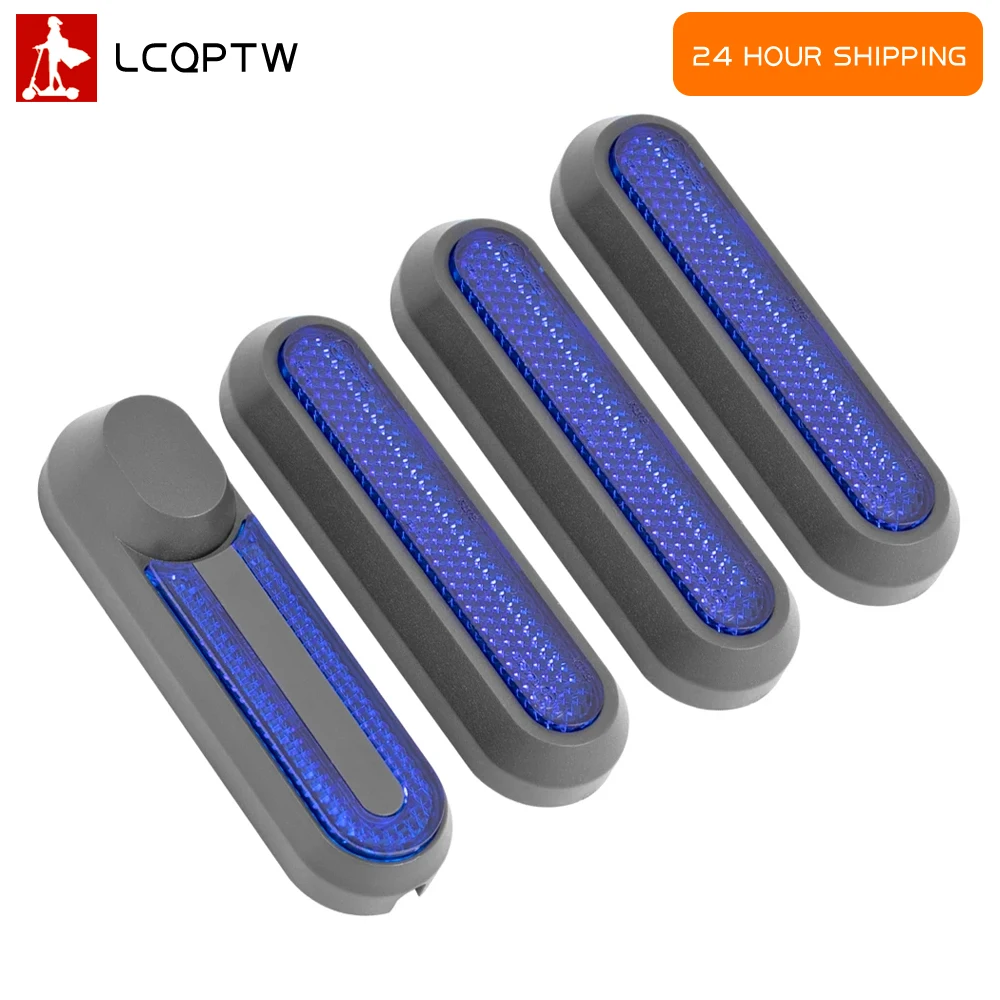 2/4pcs Copriruota Coprimozzo Gusci Protettivi Adesivi Riflettenti per Xiaomi Scooter Elettrico M365 Pro 2 Kickscooter Accessori