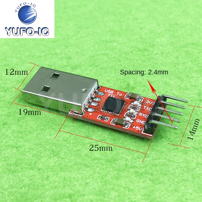 Free Ship 1PCS CP2102 Module USB To TTL USB Serial Port Module UART STC Downloader Super PL2303