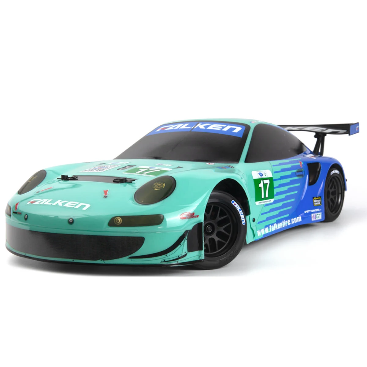 HPI 1/10 RC 911 GT3 RSR Falken RV Symulacja Modelu Samochodu RC Zdalnie Sterowanego Elektryczny 4WD