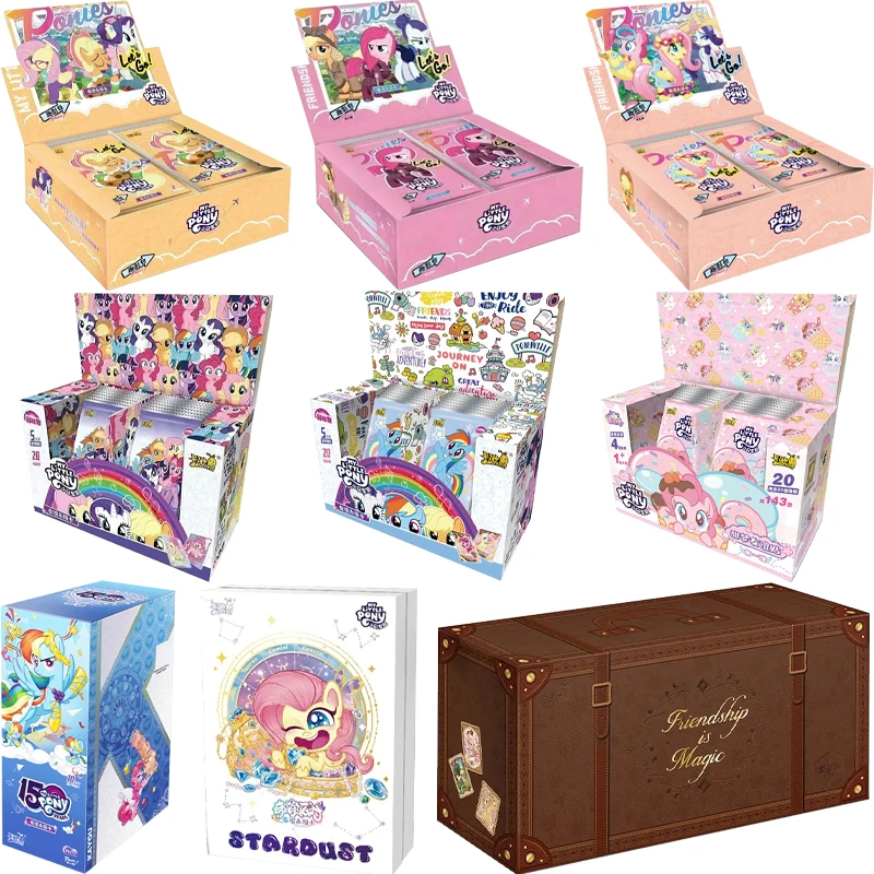 

KAYOU Genuine My Little Pony Card Friendship Eternal Card Huiyue Pack Rare Anime Collection Card SGR Toy Princess Girl Kid Gifts