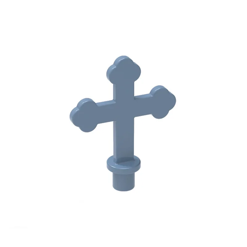 

MOC 10PCS Part Brick 21699 Cross Special Model Building Blocks Set Halloween Compatible Particle DIY Toy Children Halloween Gift