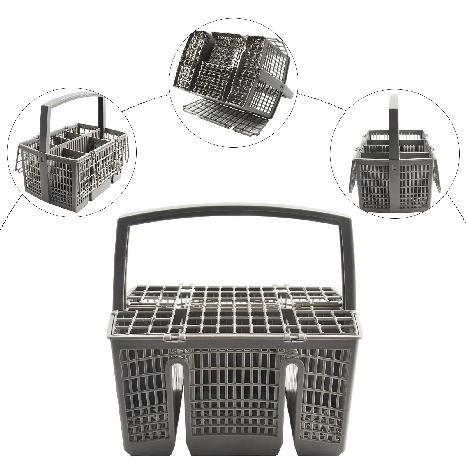 Cutlery Basket For Bosch SMZ5100 Cutlery Basket Dishwasher Holder Multifunctional For Flatware Silverware Cutlery Spoon Storage