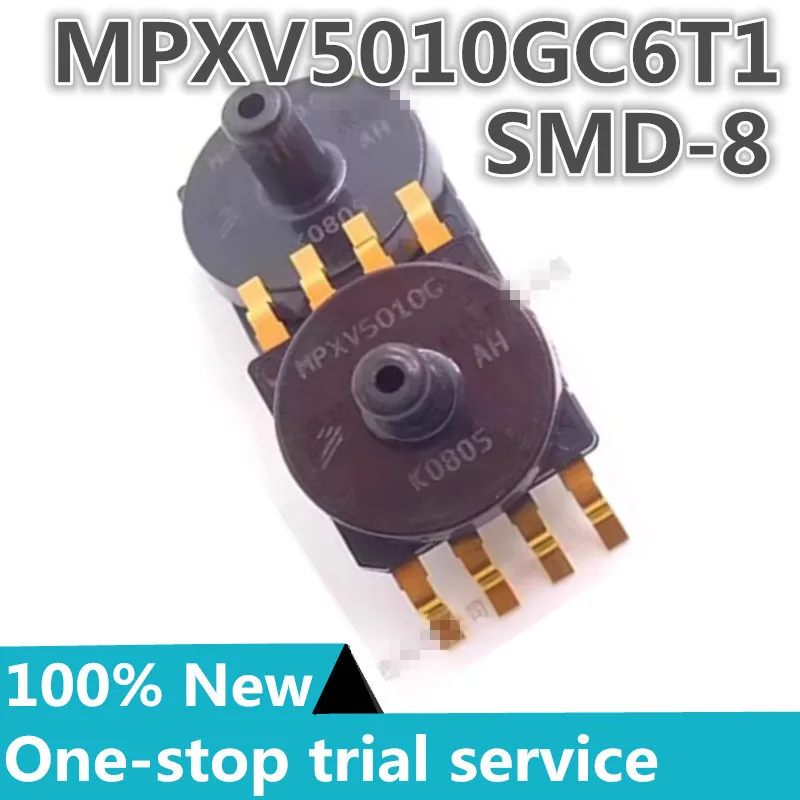 

2-50pcs %New spot MPXV5010GC6T1 SMD8 1.45PSI (10kPa) 5.8PSI (40kPa) exhaust pressure gauge Pressure sensor