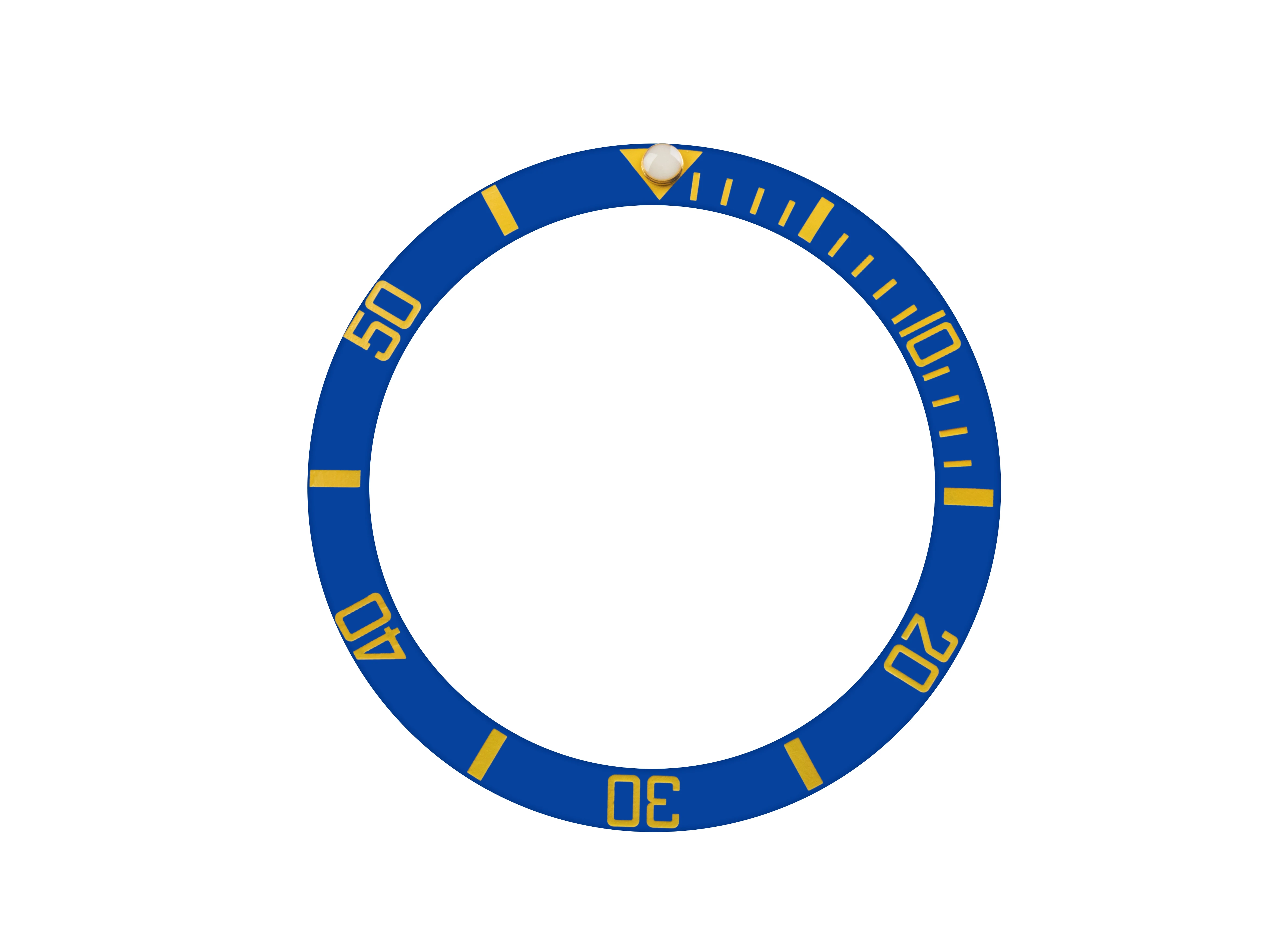 Watch Wristwatch Aluminum Material Loop Bezel Insert Ring Replacement Part (Green)