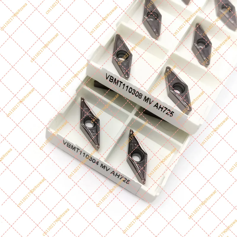 100% Original VBMT110304/110308-MV AH725 CNC Lathe Turning Carbide Inserts for General Purpose
