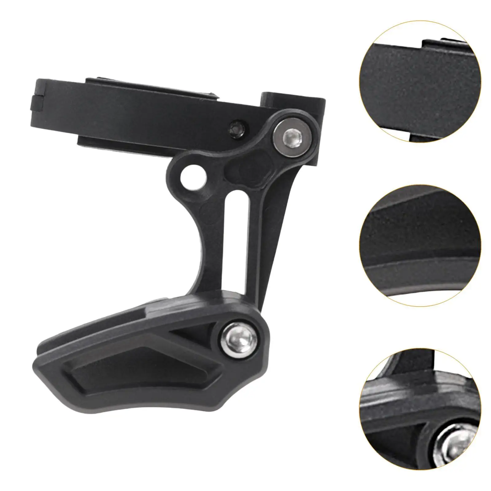 Bike Chain Guide BB Mount Nylon Stabilizer Chain Drop Control Single Ring Guard Universal Fit for Daily Bike Commuting