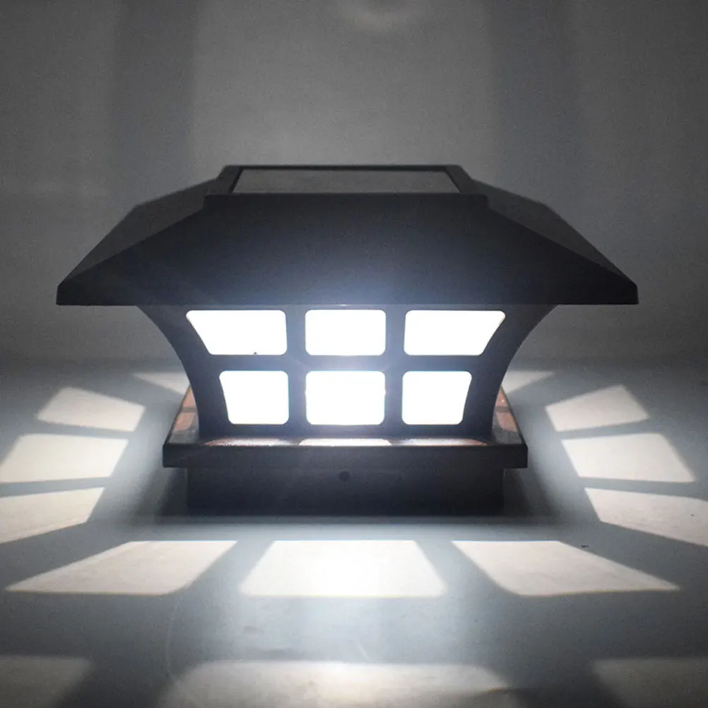 

2 Pcs Lamp Solar Backyard Lights Outdoor Led for outside Waterproof Patio Fence