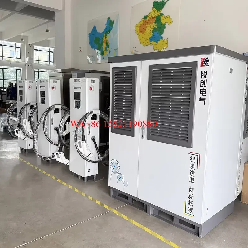 WMWMNU Split Type DC Fast EV Charger Modular Flexible Charging Stack Multi Outlet Split Charging Station for Multi EV