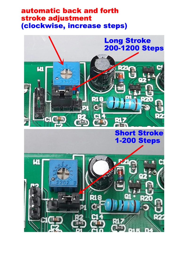 DC 5-12V Stepper Motor Driver Controller Multifunction Motor Speed Controller Module For 2-phase 4-wire 4phase 5-wire Step Motor