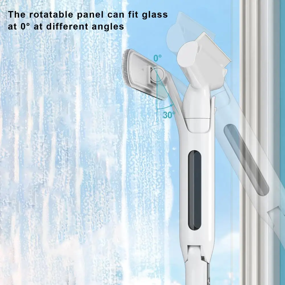 

Effective Glass Surface Cleaner Efficient Water Absorption Window Cleaner Retractable Long Handle Design for Versatile Effective