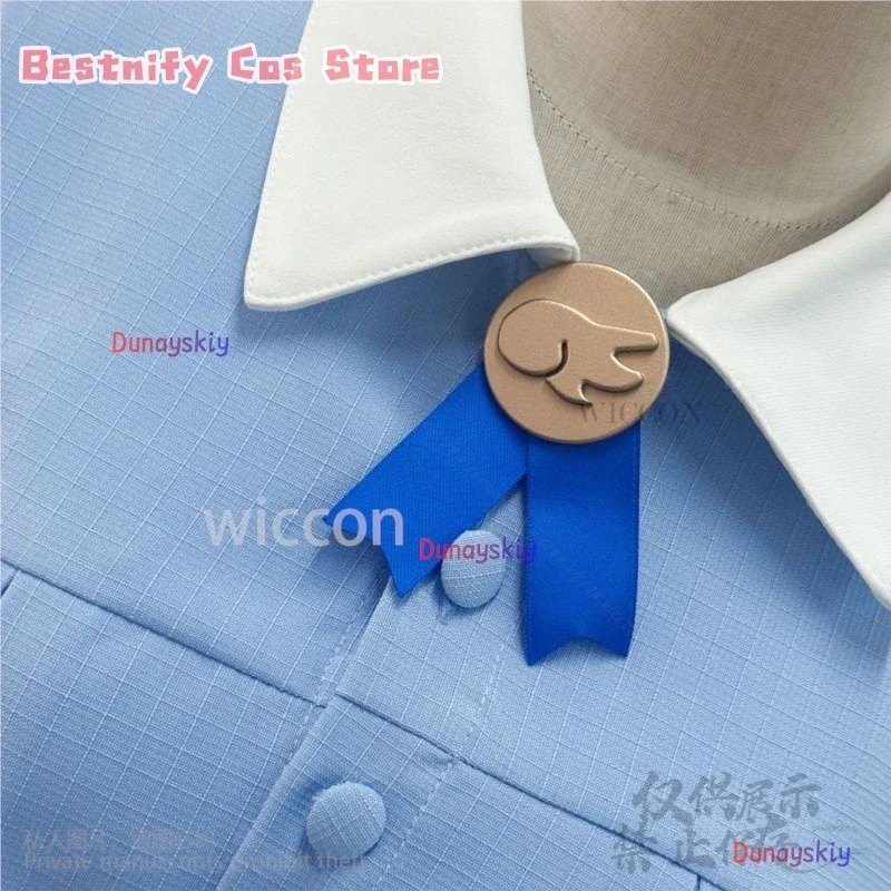 كوسبلاي كاردكابتور ساكورا كينوموتو كوسبفريه ساكورا أنيمي كاواي قميص أزرق فستان أبيض تاريخ الزي الرسمي الباروكات JK مدرسة لوليتا كوس مخصص