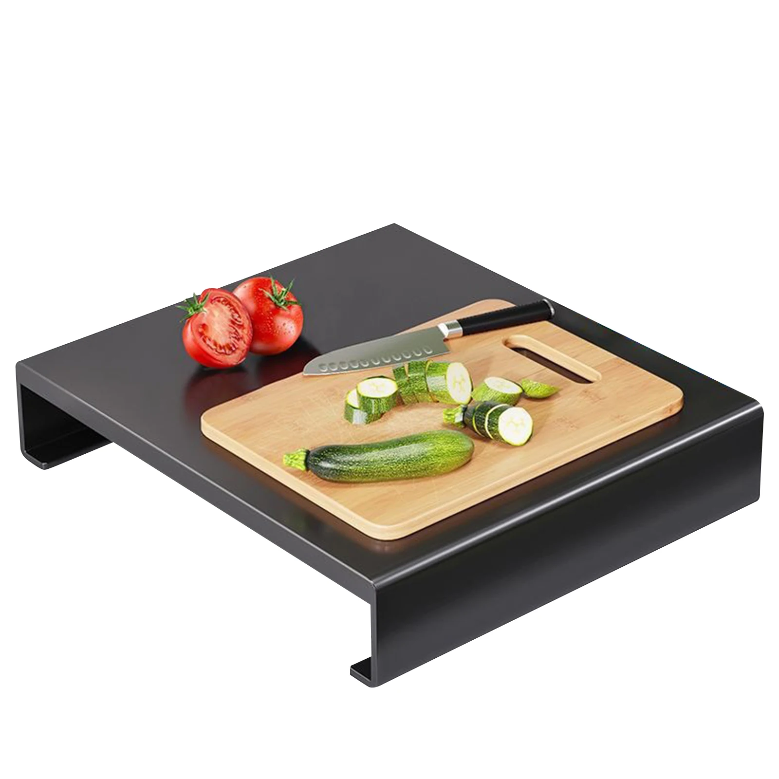 

Gas Stove Countertop Protector Wear Resist Space Saving Cooker Rack Heat Resistant Cabinet Kitchen Rack for Pot Dishes