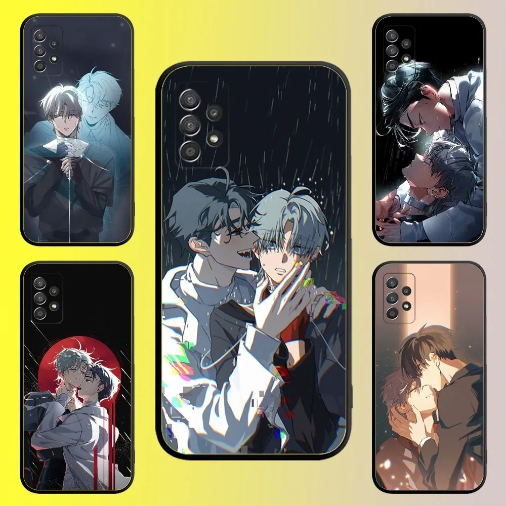 

Korean Alien Stage Ivan Till Phone Case For Samsung Galaxy A13,A21s,A22,A31,A32,A52,A53,A71,A80,A91 Soft Black Shell