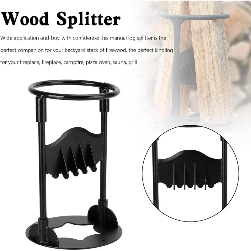 เครื่องผ่าฟืนแบบมือหมุน, เครื่องผ่าฟืนเหล็กหล่อ, เครื่องมือผ่าฟืน, เครื่องตัดฟืนสำหรับใช้ในบ้านและแคมป์