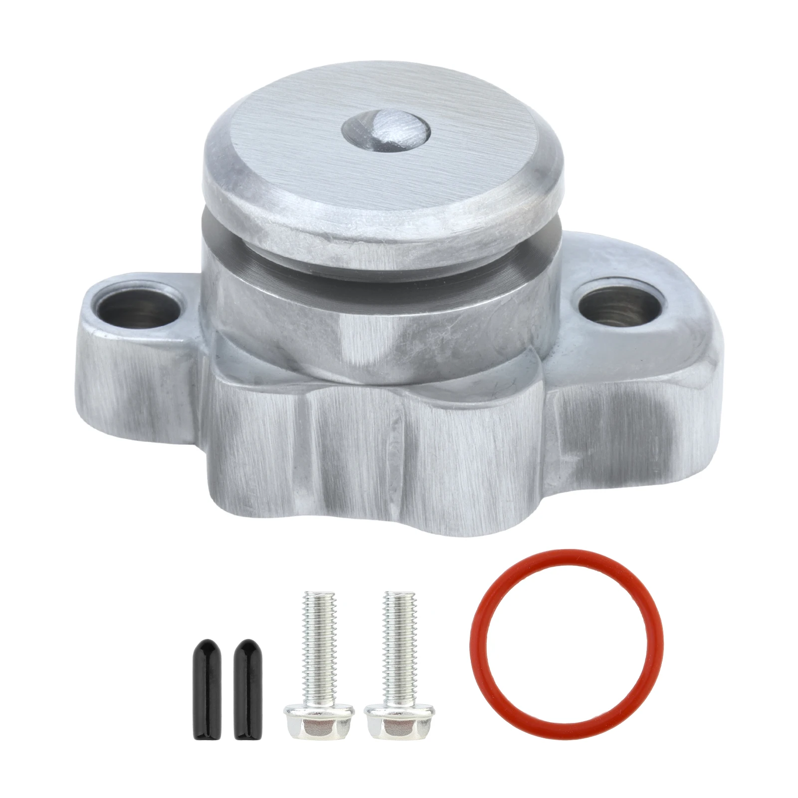 

Zinc Alloy Oil Pump Block Off Kit Fit for Yamaha Y-Zinger PW50 PW80 1981-2025 O-Ring Mounting Bolts Port Cap Oil Pump Plug Cover
