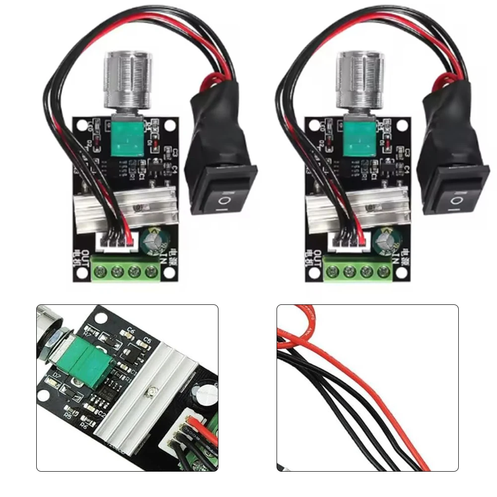 For DC 6V-28V Motors Forward And Reverse Control Speed Regulation Switch As The Picture Industrial Automation Controller