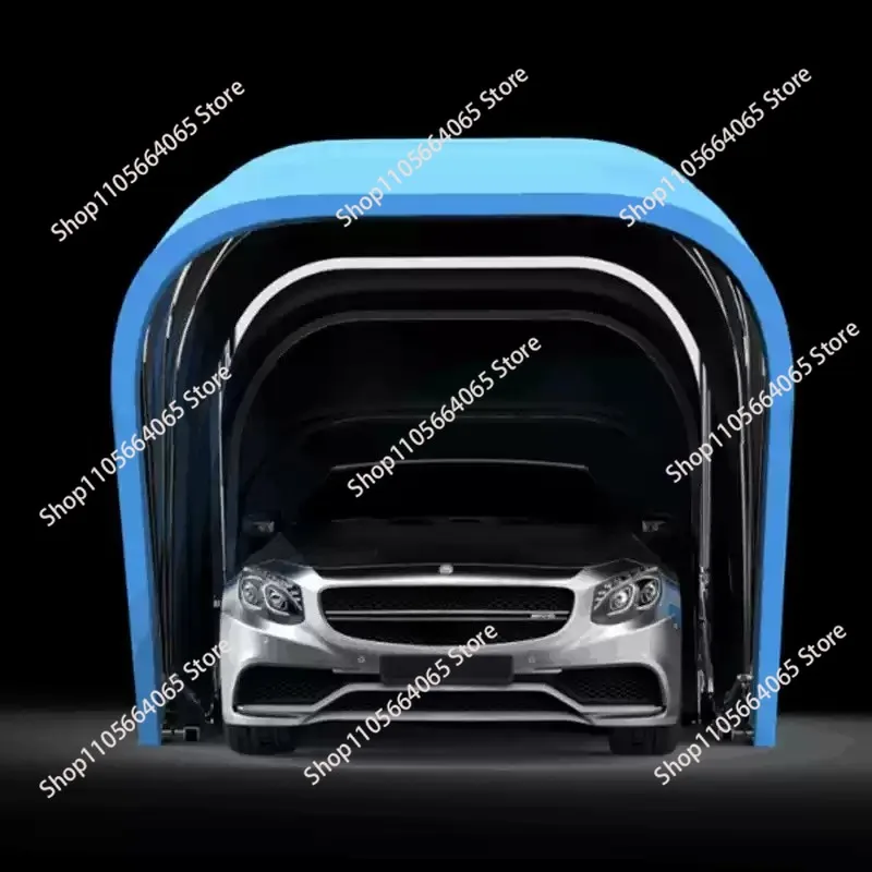 Halbautomatischer Vollautomatischer Mobiler Carport Garage Faltbares Material Halbautomatischer Carport Auto-Parkplatz-Überdachung