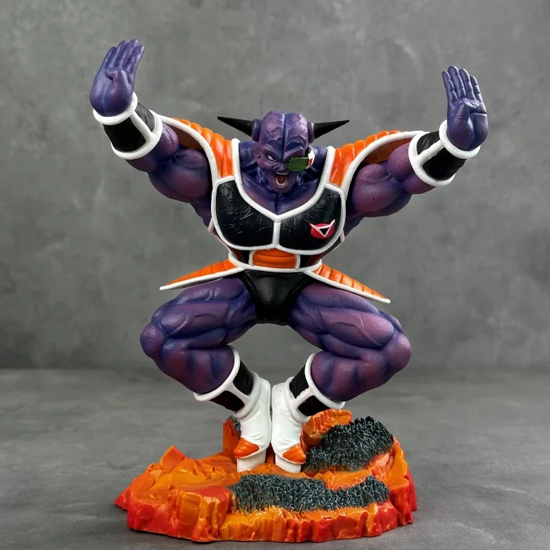 19 centimetri Nuovo Dragon Ball Anime Figura Ginyu Periferico PVC Modello Scena Statua Decorazione Del Desktop Ornamenti Regali Di Compleanno Per Bambini Giocattoli