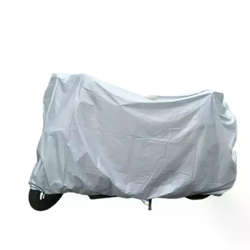 Universal Motorcycle Cover Waterproof Weather Resistant Dustproof Sunproof for Scooter Commuter Bike Daily Use 1PC