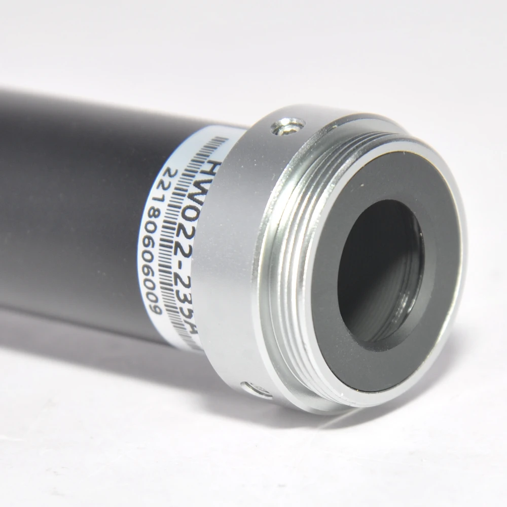 HW022-235A Telecentric Lens C-Mount WD 235mm Total Length of Lens 85.45mm For Industrial Camera Research Laboratory Used