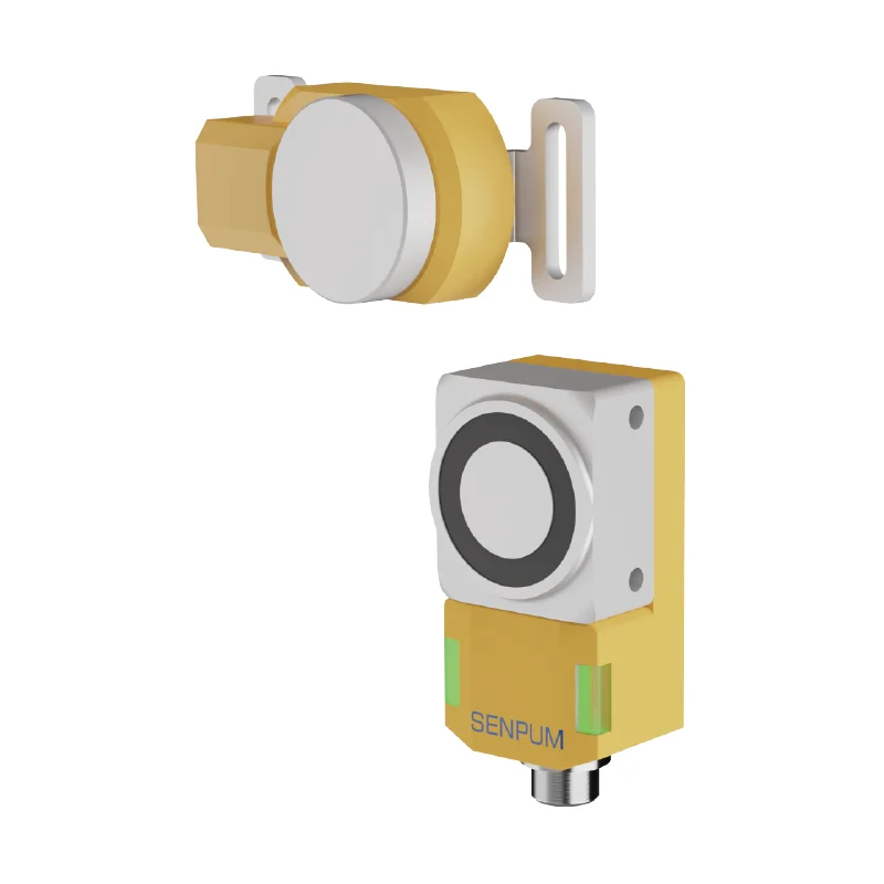 

Senpum Safety Door Interlock Switch Led Indicator Magnetic Safety Switch to Prevent Personnel From Entering by Mistake